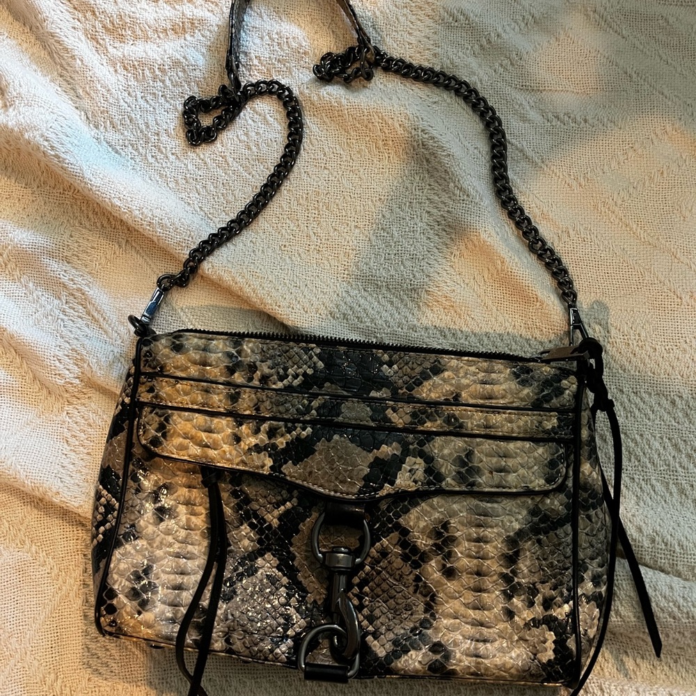 Rebecca Minkoff Python Crossbody Bag